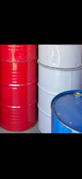 55 gallon steel drums (burn barrells)